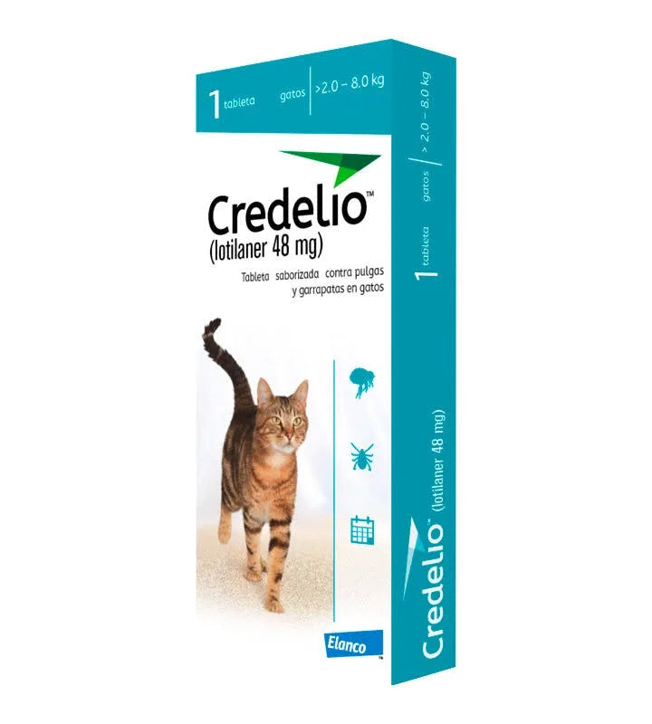 Credelio Gato 2 a 8 Kg - 1 comprimido